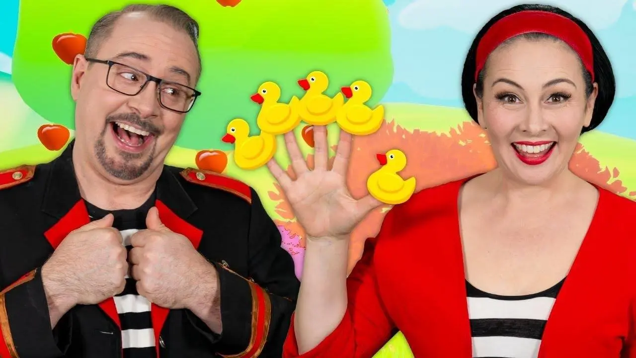 Five Little Ducks - Acoustic Version | Learn to Count | Lah-Lah Nursery Rhymes & Kids Songs