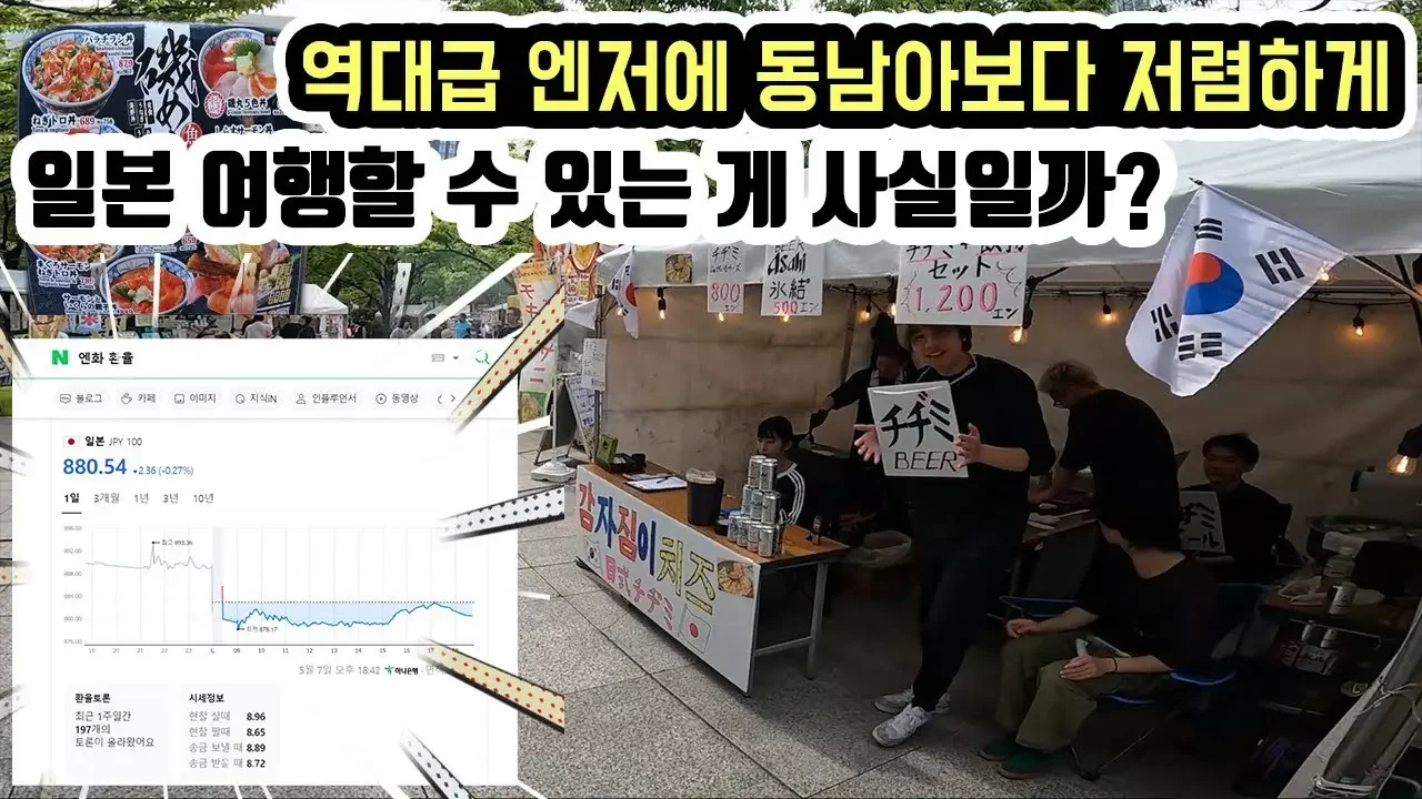 요즘 일본 여행이 동남아 여행보다 저렴하다? 역대급 엔저 덕분이죠. 세계여행 일본 [1]