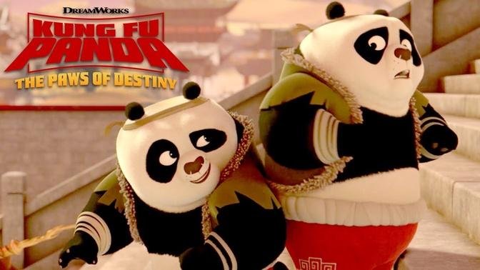 Panda Double Trouble | KUNG FU PANDA: THE PAWS OF DESTINY