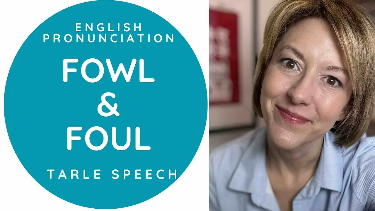 Learn how to pronounce FOWL & FOUL - American English Homophone Pronunciation Lesson  #learnenglish