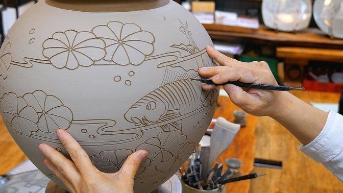 Master of Korean Traditional Pottery | Amazing Process