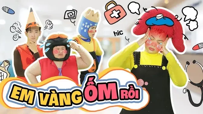 Em Vàng Bị Ốm Rồi | Học Hát Cùng Bút Chì | Hi Pencil Studio