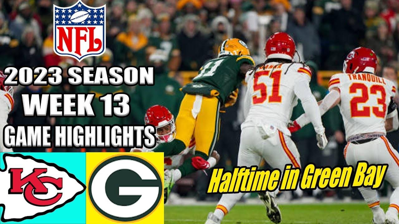 Green Bay Packers Vs Kansas City Chiefs HALF TIME WEEK 13 (12/03/23 ...