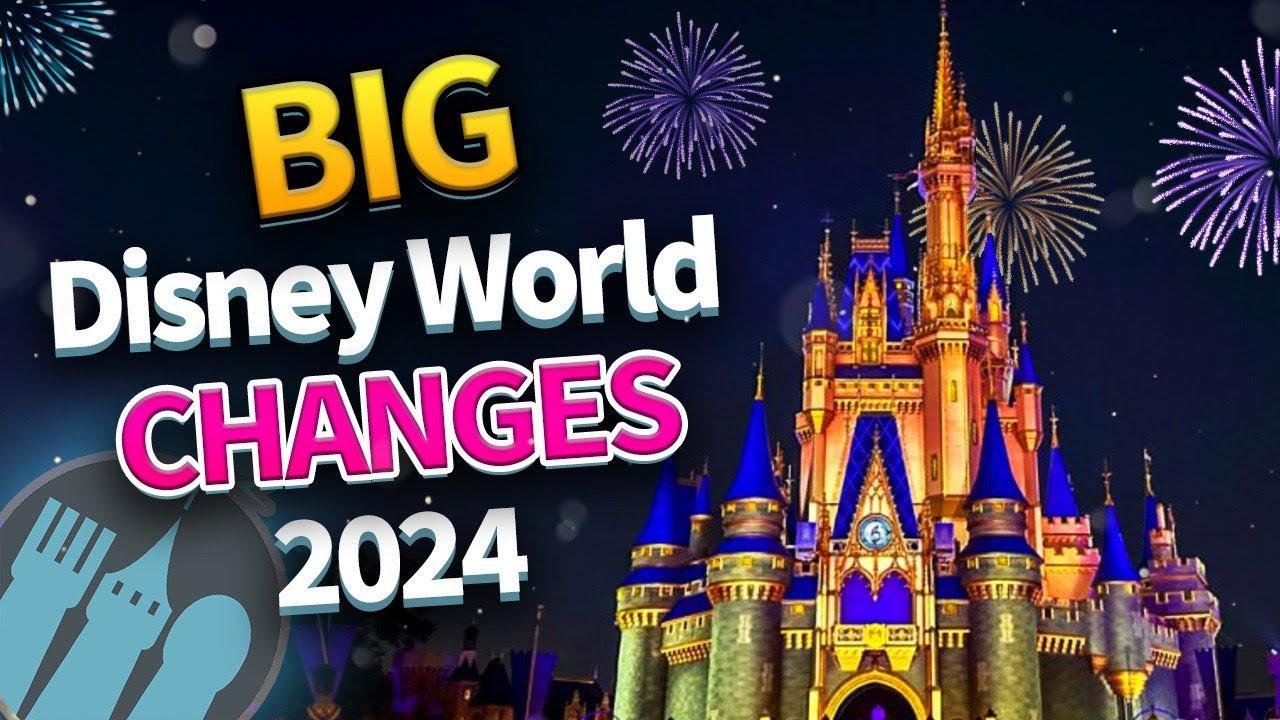 BIG Disney World CHANGES in 2024 travel Videos DFBGuide Gan Jing