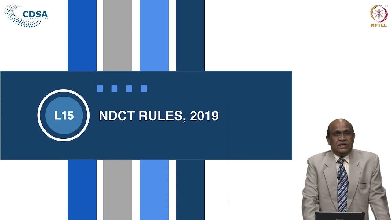 Clinical Trial Related Guidelines (NDCT Rules)
