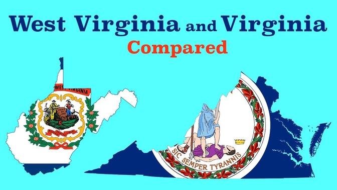 Virginia and West Virginia Compared