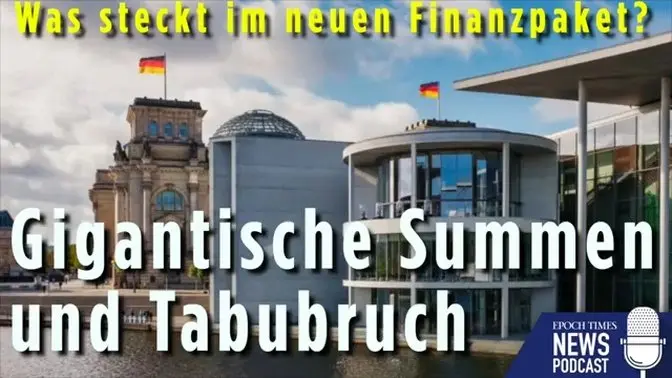 Gigantische Summen und ein Tabubruch: Was steckt im neuen Finanzpaket?