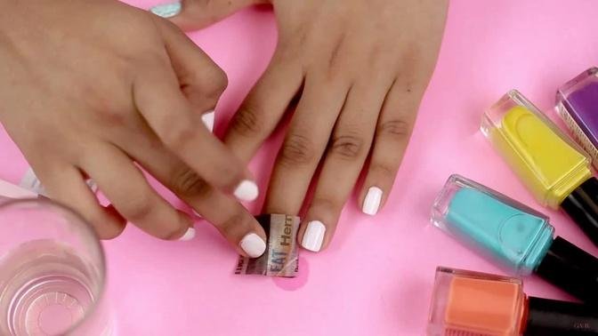 6. Beginner Nail Art Using Toothpicks and Household Items - wide 1