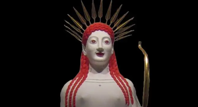Peplos Kore from the Acropolis
