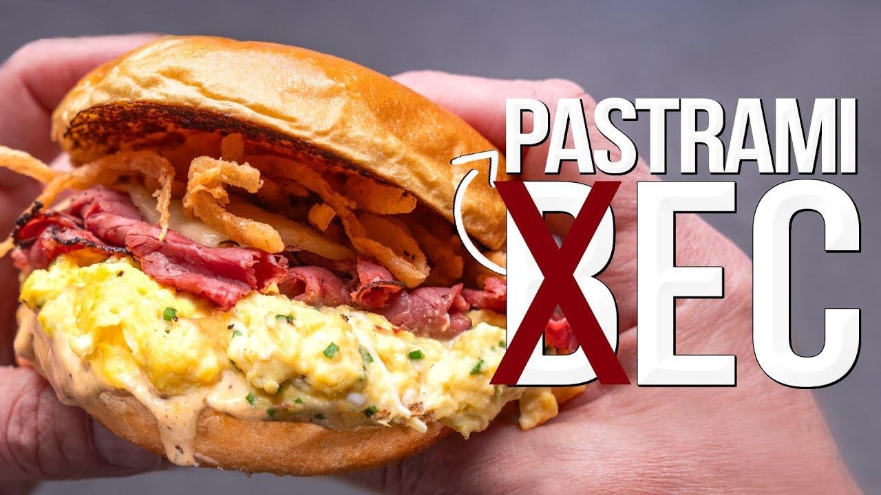 PUTTING MY OWN TWIST ON NYC'S CLASSIC BACON EGG & CHEESE BREAKFAST SANDWICH! SAM THE COOKING