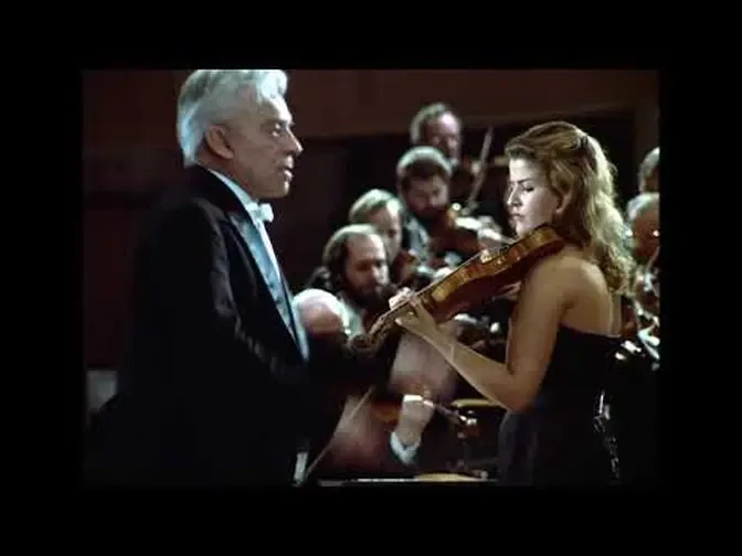 Anne-Sophie Mutter, Herbert von Karajan, Berliner Philharmoniker
