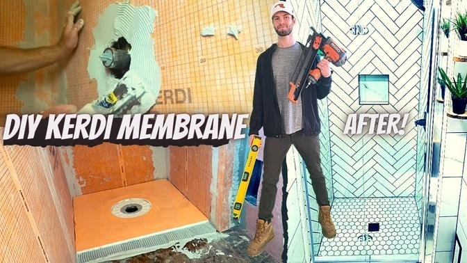 How To Install Kerdi Shower Pan, Kerdi Shower Membrane, Kerdi Shower ...