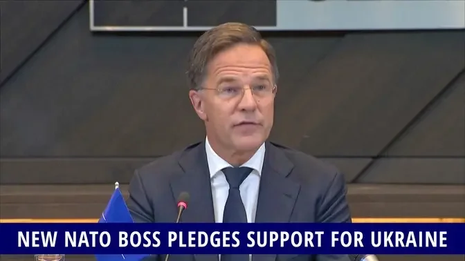 Former Dutch PM Mark Rutte Takes Over as NATO Chief, Pledges Support for Ukraine