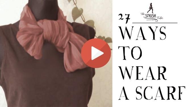 27 Ways to Wear a Scarf