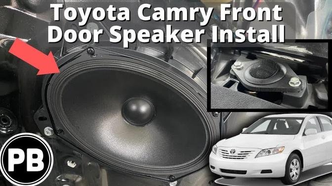 2007 - 2011 Toyota Camry Front Door Speaker Install