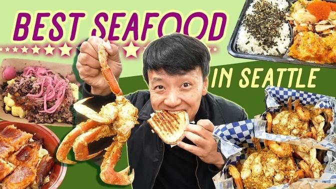 SPICY TUNA & Cajun Crab! BEST SEAFOOD in SEATTLE!