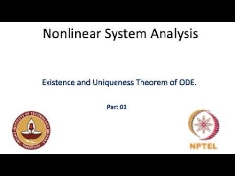 Existence and Uniqueness Theorem of ODE-Part 01