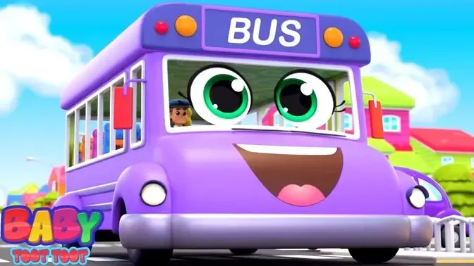 Wheels on the Bus - Kindergarten Nursery Rhymes for Children - Cartoon  Songs by Little Treehouse