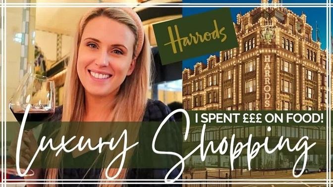 HARRODS LUXURY GROCERY SHOP | Inside Harrods London Food Hall