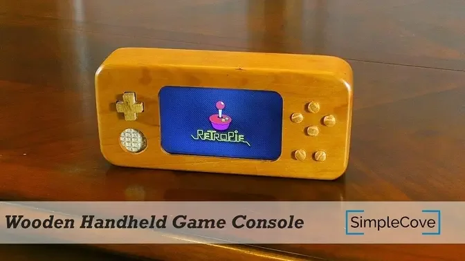 Wooden Handheld Game Console