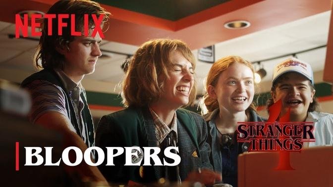 Stranger Things Season 4 Bloopers | Netflix