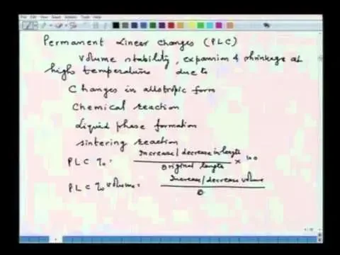 Mod-01 Lec-15 Refractory in Furnaces