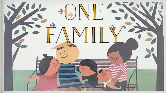 One family - a read out loud story book