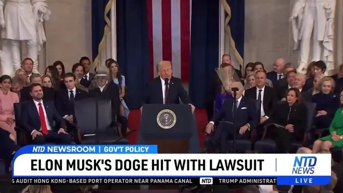 Elon Musk's DOGE Hit With Lawsuit