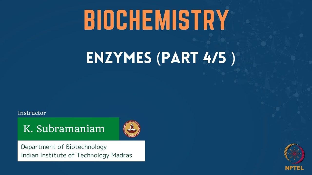 Enzymes (Part 4/5)