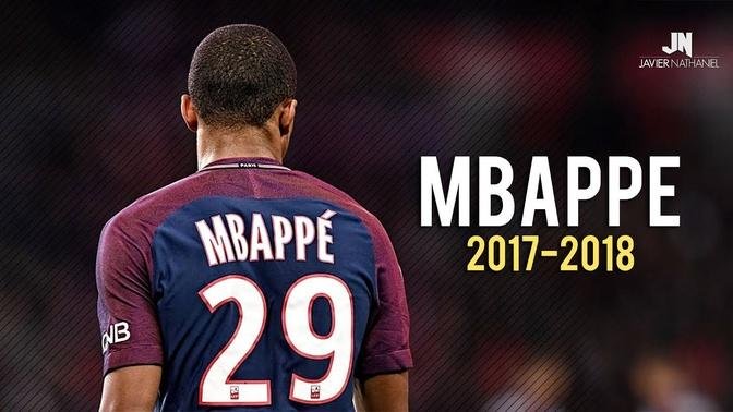 Kylian Mbappé - Dribbling Skills & Goals 2017_2018