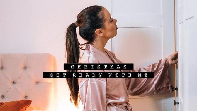 GET READY WITH ME: CHRISTMAS EDITION | AD | Hello October Vlogmas