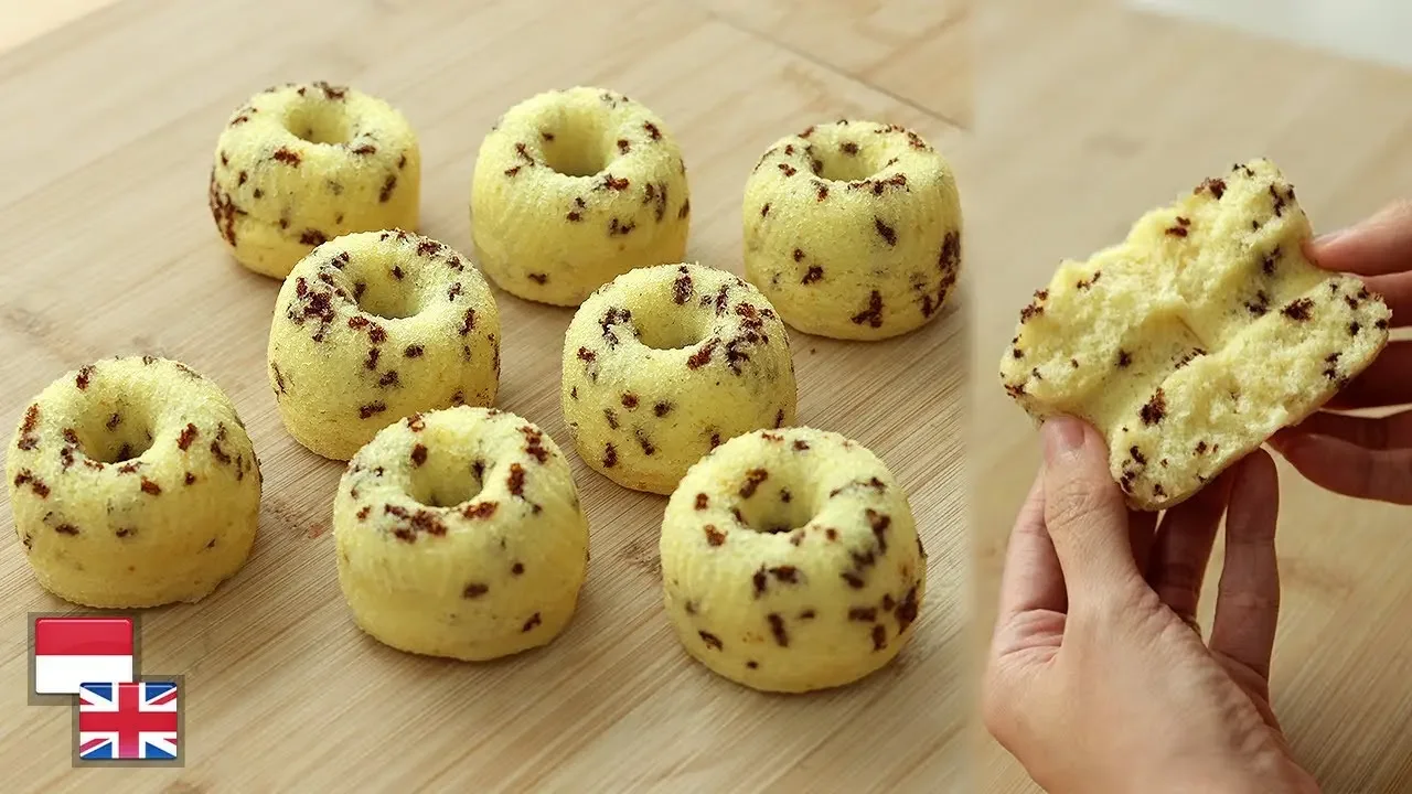 Tanpa Oven! Resep BOLU SUSU KUKUS VANILLA CHOCO : Lembut & Wangi