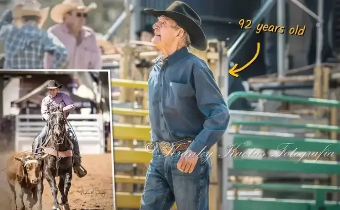 "Cel mai bătrân cowboy din lume" încă mai concurează la 92 de ani la rodeo