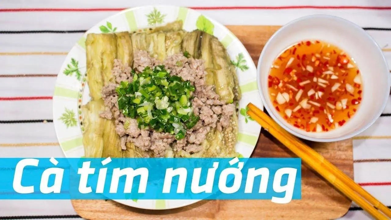 CÀ TÍM NƯỚNG MỠ HÀNH đưa cơm _ Món ngon dễ làm tập 24