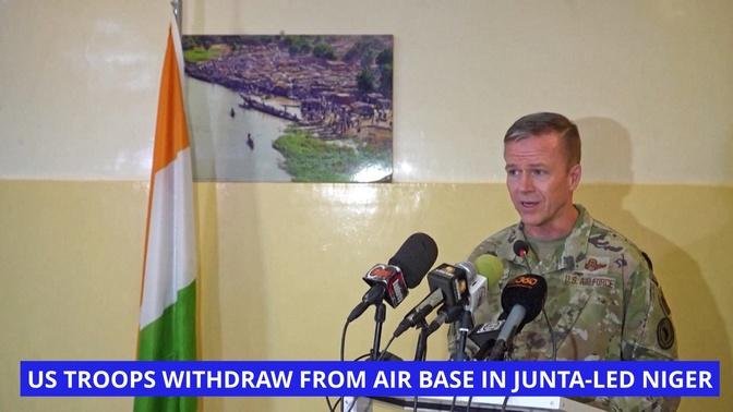 US Troops Withdraw From Air Base in Junta-led Niger