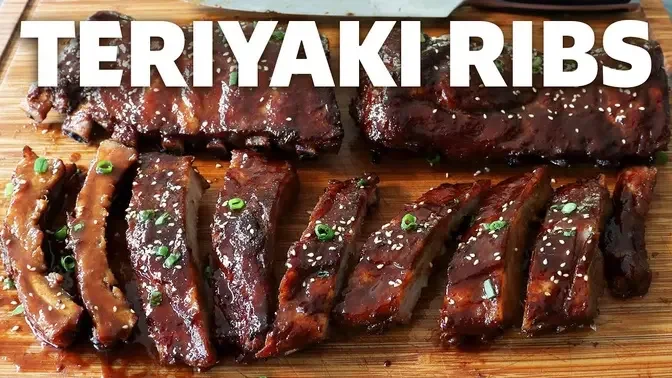 How to Make the Best Teriyaki Ribs | Food Wishes