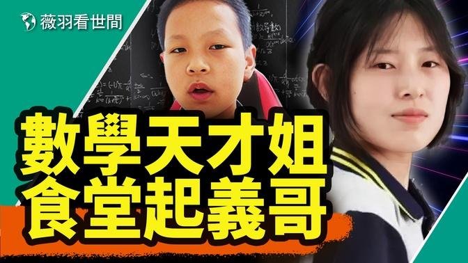 食堂起義哥是陳勝轉世？數學天才少女造假？誰是中國人的驕傲？｜薇羽看世間 20240617