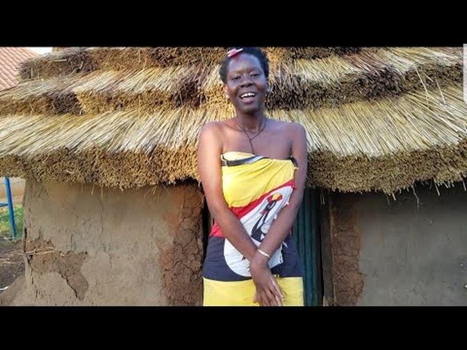 African Village Girl s life.  Village morning routine