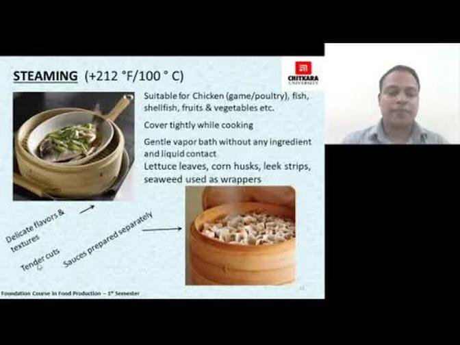 Moist Heat Cooking Method by Umesh Jugran