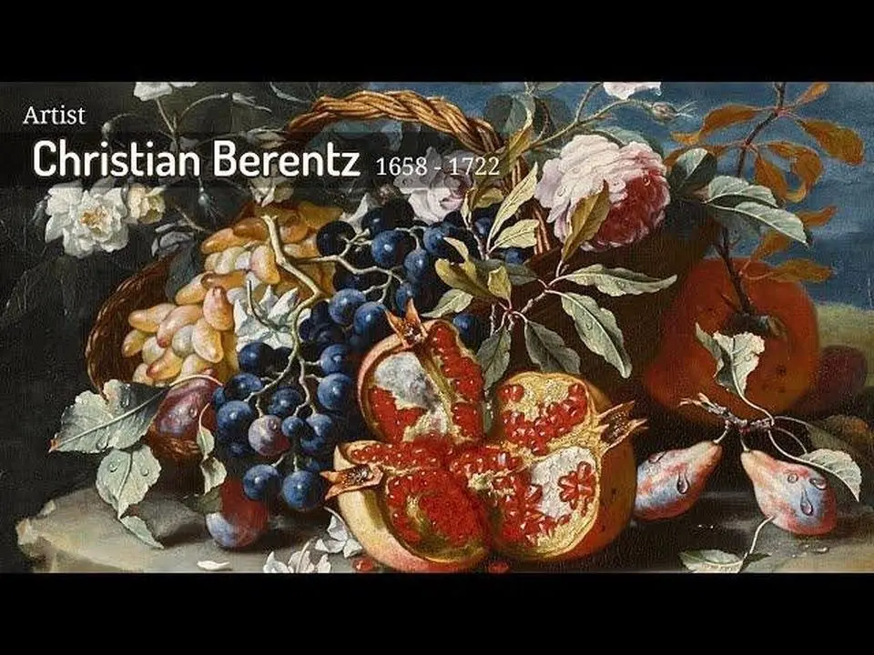 德國巴洛克時期畫家Christian Berentz (1658 - 1722)
