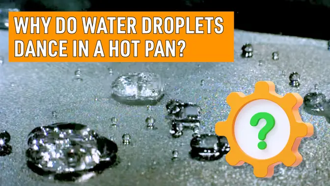 The Dancing Water Droplet
