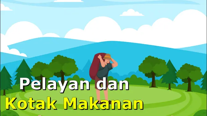 Pelayan dan Kotak Makanan