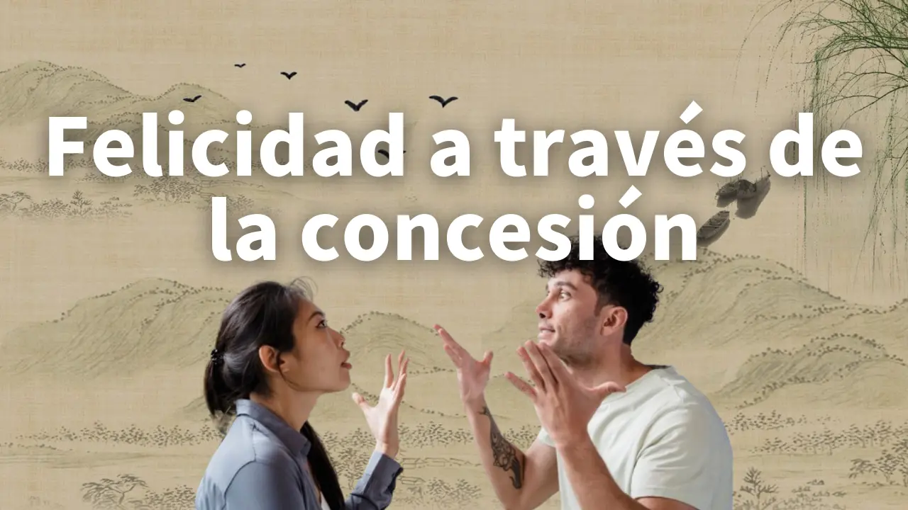 Sabías que existe una sabiduría llamada el "Principio de Ceder para la Felicidad"?