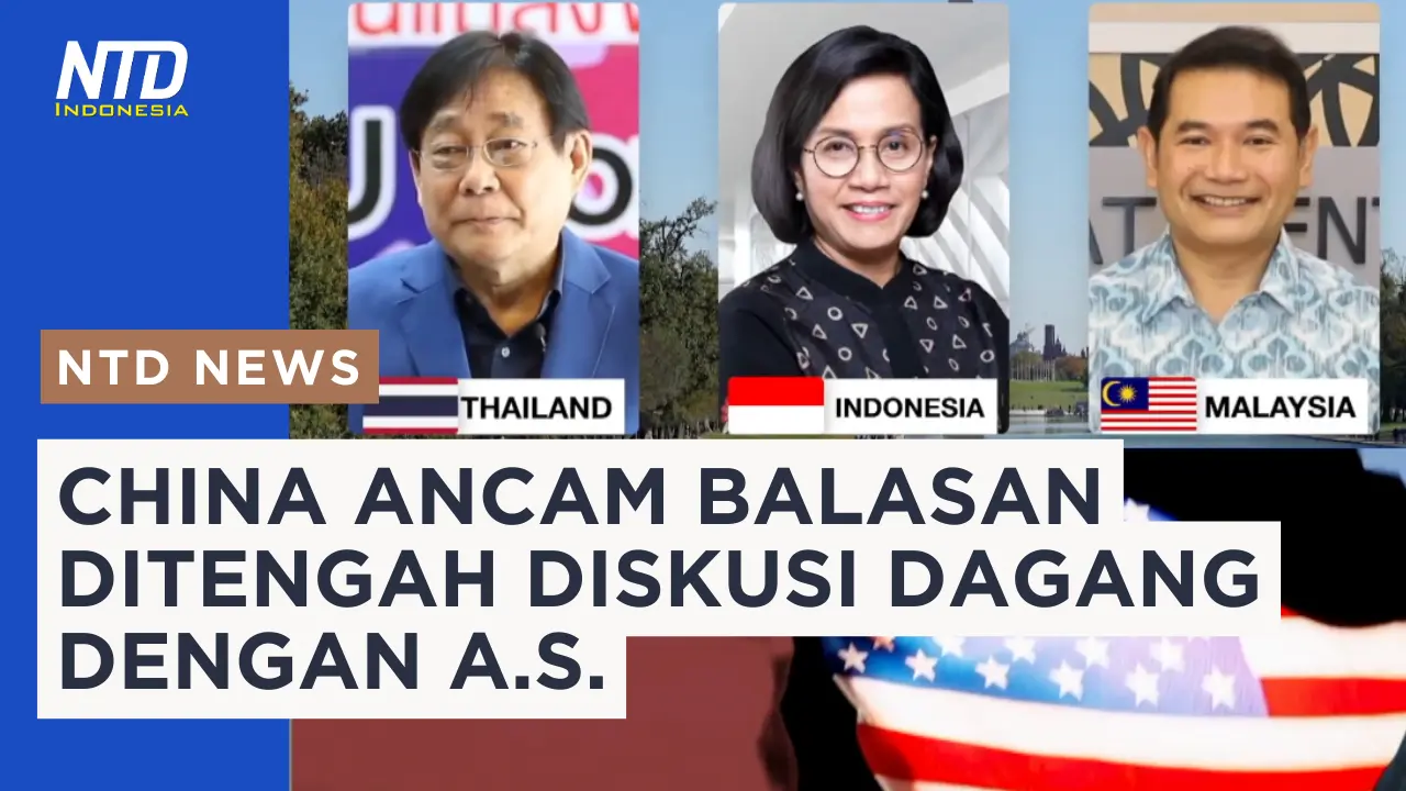 China Ancam Balasan Saat Berbagai Negara Bernegosiasi dengan A.S. #tariftrump #perangdagang #china
