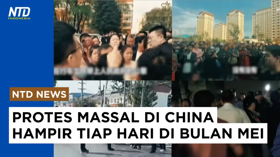 Protes Pecah di Seluruh China Hampir Setiap Hari di Bulan Mei #protesdichina #pekerjachina