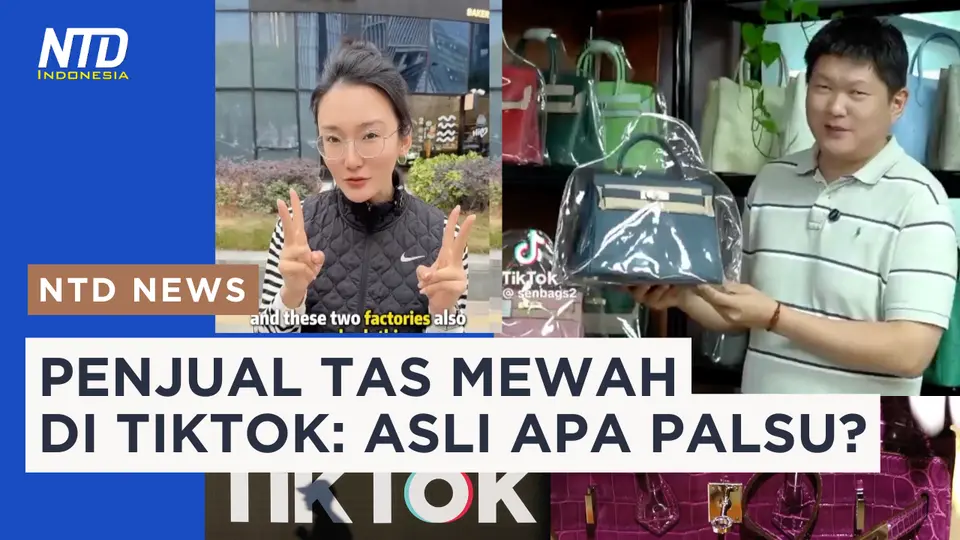Perang Dagang di Tiktok: Barang Mewah Asli Apa Palsu? #tiktok #branded