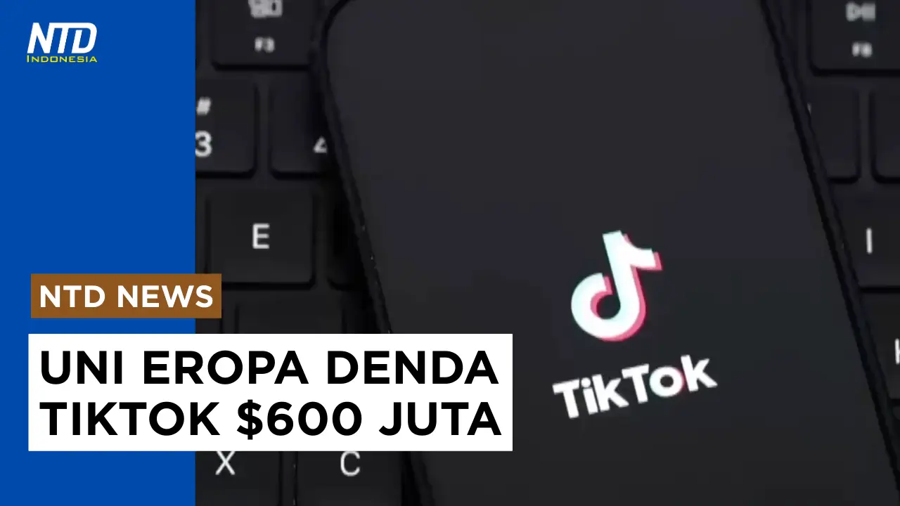 TikTok Didenda $600 Juta Oleh Regulator Uni Eropa #tiktok #bytedance