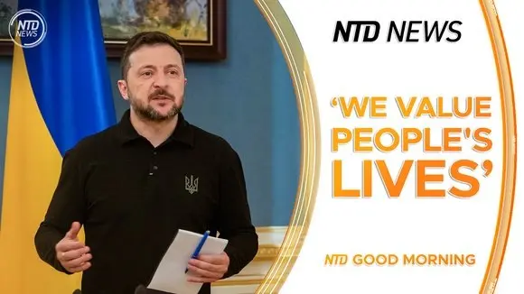 Zelenskyy Says Russia Must Take First Step to End War; Trump Rallies in Michigan to Mark 100 Days