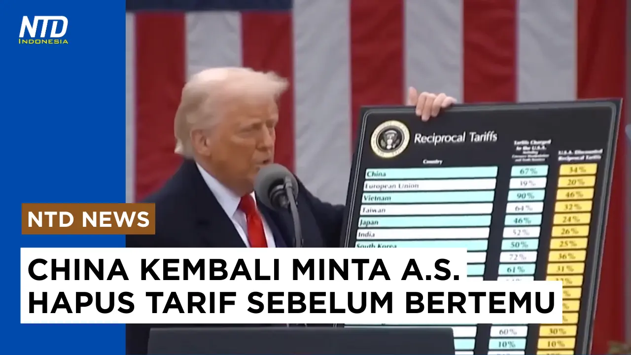 China Kembali Minta A.S. Hapus Tarif Sebelum Pertemuan Dagang #perangdagang #tariftrump