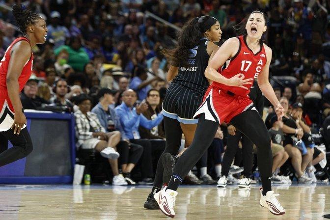Aces C Megan Gustafson (leg) sidelined indefinitely